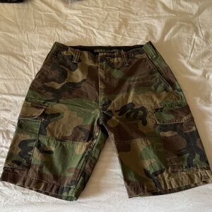 Polo by Ralph Lauren Green Camouflage Cargo Shorts